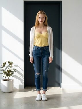 NWT NYDJ Margot Girlfriend Jeans, size 10.   Retail is $134